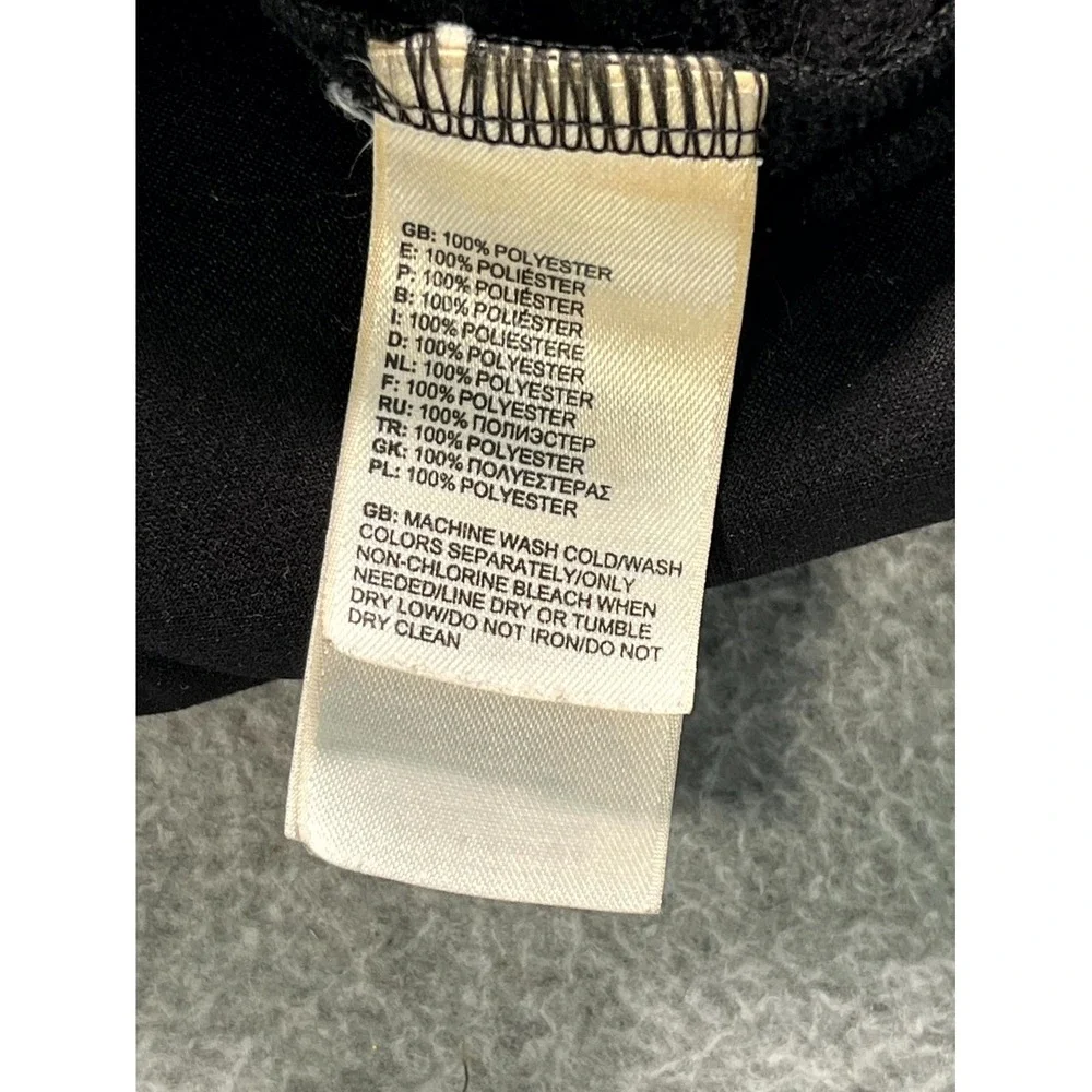 The North Face Hoodie Mens Medium Black Graphic Logo‎ Hooded Active Casual
